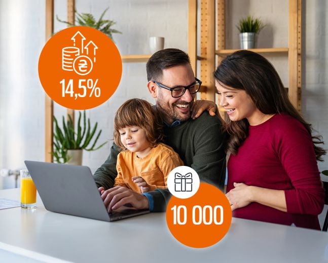 Депозит 14,50% в PRAVEX ONLINE 